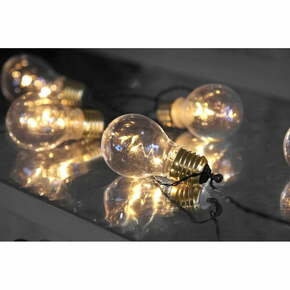 Bela LED svetlobna veriga Star Trading Bulbs In Love