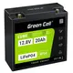 GREEN CELL LIFEPO4 CUBE BATTERY 20AH 12V/12.8V