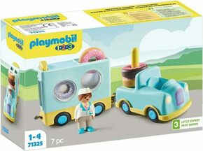 PLAYMOBIL 71325 1.2.3: Bláznivý Donut Truck s funkciou ukladania a triedenia