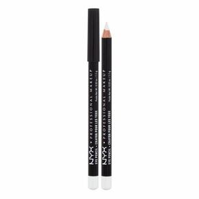 NYX Professional Makeup Slim Eye Pencil kremni svinčnik za oči 1 g odtenek 918 White Pearl