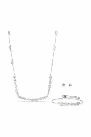 Swarovski Luksuzni komplet nakita s kristali Mesmera 5665877 (uhani