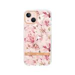 Chameleon Apple iPhone 13 Mini - Gumiran ovitek (TPUP) - Flowers - roza