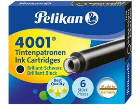 Pelikan črnilni vložek 4001 tp/6