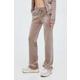 Juicy Couture Velur spodnji del trenirke Juicy Couture bež JCAP180.379
