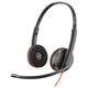 Plantronics C3220 slušalke, USB/brezžične, črna, mikrofon