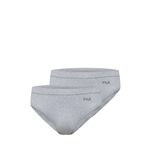 FILA Spodnje hlačke temno siva / pegasto siva 8511170