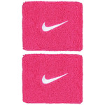 Trak za lase Nike roza barva - roza. Trak iz kolekcije Nike. Model izdelan iz enobarvne pletenine.