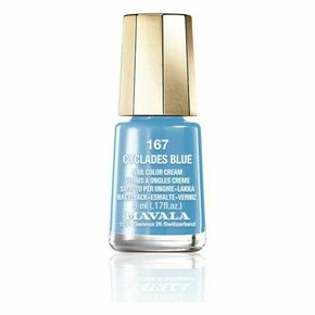 Lak za nohte mavala nail color cream 167-cyclades blue (5 ml)