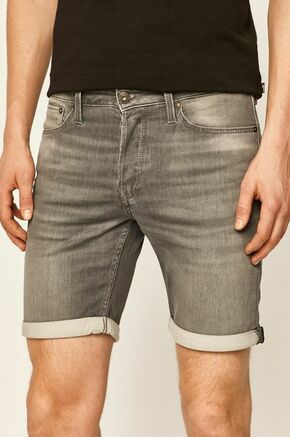Jack &amp; Jones kratke hlače - siva. Kratke hlače iz kolekcije Jack &amp; Jones. Model izdelan iz pletenine.