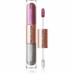Makeup Revolution ( Double Up Liquid Shadow) 4,4 ml (Odstín Subliminal Lilac)