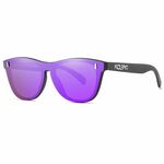 KDEAM Reston 4 sončna očala, Black / Purple