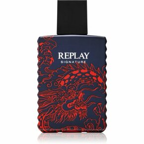 Replay Signature Red Dragon For Man toaletna voda za moške 50 ml