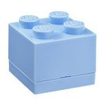 LEGO mini box 4 - bledo modra 46 x 46 x 43 mm