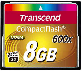 Transcend CompactFlash 8GB spominska kartica
