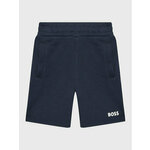 Boss Športne kratke hlače J24816 S Mornarsko modra Regular Fit