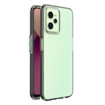 spring case etui za silikonski ovitek realme c35 z okvirjem črn