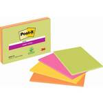 3m Označevalec post-it 6845-4ss, 203 x 152 mm, 180/1, 4/1, neon barve UU0110-6280-7