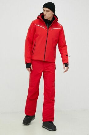Smučarska jakna CMP rdeča barva - rdeča. Smučarska jakna iz kolekcije CMP. Model izdelan iz materiala