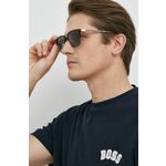 Sončna očala Gucci GG1226S moška, rjava barva - rjava. Sončna očala iz kolekcije Gucci. Model z enobarvnimi stekli in okvirji iz kombinacije umetne snovi in kovine. Ima filter UV 400.
