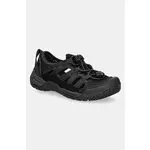 Otroški sandali Jack Wolfskin LEVENTE SANDAL K črna barva, A64080 - črna. Otroški sandali iz kolekcije Jack Wolfskin. Model je izdelan iz sintetičnega materiala. Model z mehkim, oblikovanim vložkom zagotavlja udobje.