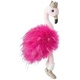 Doudou Histoire d'Ours Plišasta igrača temno roza flamingo 30 cm