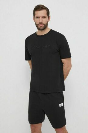 Majica lounge Calvin Klein Underwear črna barva - črna. Majica s kratkimi rokavi iz kolekcije Calvin Klein Underwear