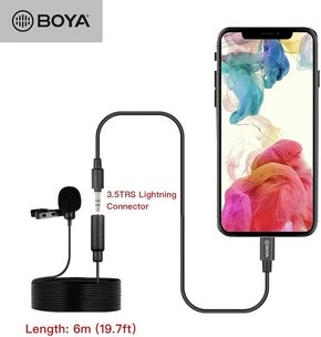 BOYA BY-M2 univerzalni lavalier mikrofon (iOS)