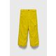 Otroške hlače Columbia rumena barva - rumena. Otroški hlače iz kolekcije Columbia. Model izdelan iz vodoodpornega materiala.