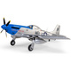 E-flite P-51D Mustang 1,2 m SAFE Izberite BNF Basic