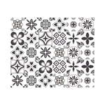 Komplet 24 stenskih nalepk Ambiance Wall Decal Cement Tiles Azulejos Erico, 15 x 15 cm