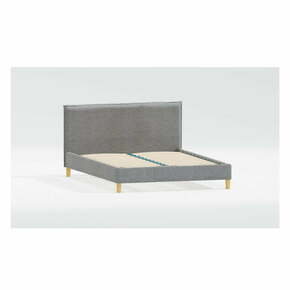 Oblazinjena zakonska postelja z letvenim dnom 180x200 cm Tina – Ropez