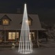 vidaXL Novoletna jelka iz 1134 hladno belih LED lučk 800 cm