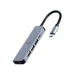 CABLEXPERT Adapter USB-C 5-v-1 3xUSB, HDMI, PD