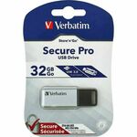 NEW Ključ USB Verbatim Secure Pro Srebrna Srebro