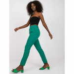 ITALY MODA Ženske hlače HIDALGO zelena DHJ-SP-13926.02_383614 2XL