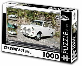 WEBHIDDENBRAND RETRO-AUTA Puzzle št. 23 Trabant 601 (1965) 1000 kosov