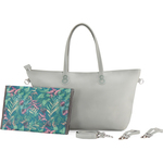 Kinderkraft SELECT Previjalna torba Treasurebag Light Grey Nature Vibes, Premium