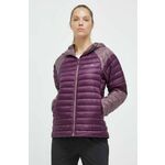 Puhasta športna jakna Marmot Hype vijolična barva - vijolična. Puhasta športna jakna iz kolekcije Marmot. Podložen model, izdelan iz trpežnega materiala s prepletom ripstop.