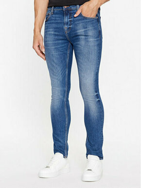 Guess Jeans hlače M3BA27 D4Z83 Siva Slim Fit