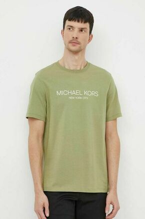 Bombažna kratka majica Michael Kors moški