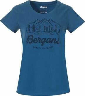Bergans Classic V2 Tee Women North Sea Blue XS Majica na prostem