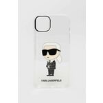 Etui za telefon Karl Lagerfeld iPhone 14 Plus 6,7" prozorna barva - transparentna. Etui za IPhone iz kolekcije Karl Lagerfeld. Model izdelan iz sintetičnega materiala.