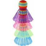 Teddies Žogice za badminton / skodelice barvne 4 kosi plastike v vrečki