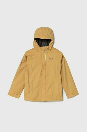 Otroška jakna Columbia Watertight Jacket rumena barva - rumena. Otroška jakna iz kolekcije Columbia. Nepodložen model