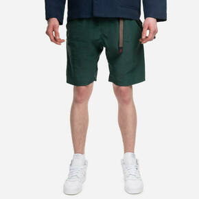 Bombažne kratke hlače Gramicci Shell Gear Shor zelena barva - zelena. Kratke hlače iz kolekcije Gramicci. Model izdelan iz gladke tkanine. Lahek