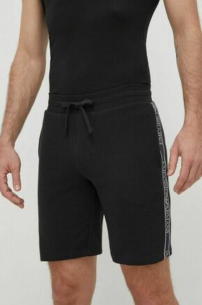 Kratke hlače lounge Emporio Armani Underwear črna barva
