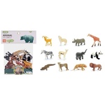 Figurice živali divje živali 12 kos set 10 cm