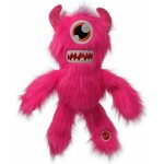 Igrača Dog Fantasy Monsters žvižgajoči duh z enim očesom krzneno roza 35 cm