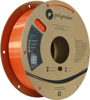 PolyLite Silk PLA Orange - 1