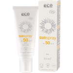 "eco cosmetics Sončna krema v razpršilu ZF 50 tonirana s Q10 - 100 ml"